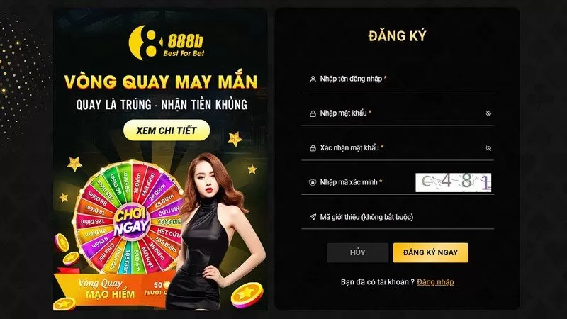 Đăng k&yacute; l&agrave; bước đơn giản để c&oacute; thể tham gia v&agrave;o k&ecirc;nh giải tr&iacute;